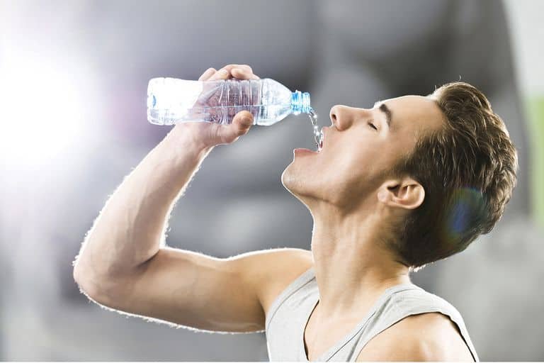 drink water to build the perfect physique